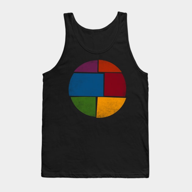 Circle Tank Top by bulografik